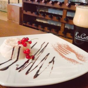 Panna cotta e Brown Ale Panna cotta e Brown Ale