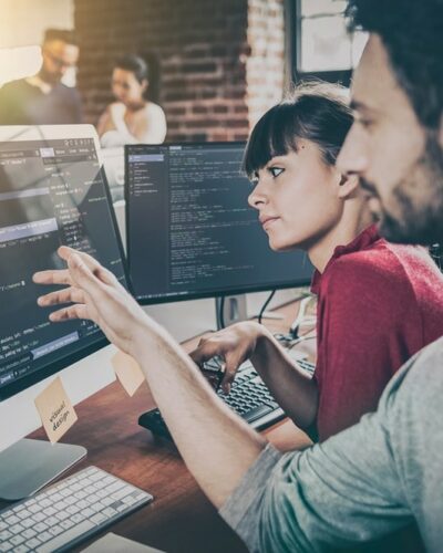 Developing,Programming,And,Coding,Technologies.,Website,Design.,Programmer,Working,In