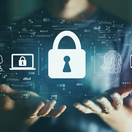 Internet,Network,Security,Concept,With,Young,Man,In,The,Night